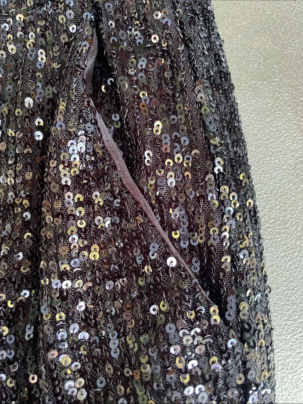 Cable & Gauge Black Sequin Trousers - Picture 2 of 10